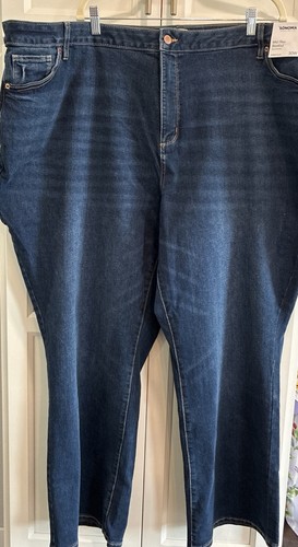 NWT Sonoma Mid Rise Bootcut Jeans Women’s Plus Size 30W Some Stretch