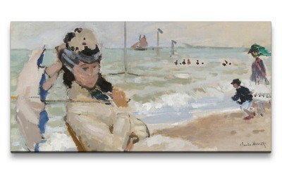 120x60cm Remaster Claude Monet Impressionismus weltberühmtes Wandbild Camille