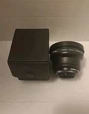 Tokina Video Tele Converter VC 2.0x/ Rokinon UV 46mm Camera Lens w Box  Japan 