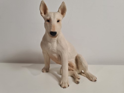 Rare 1986 North Light English Bull Terrier Figure Ornament Vintage Collectible