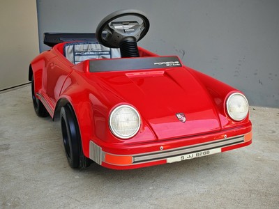 佐*藤様 Yokomo Porsche 911 ラジコン フレイムデザイン サイ 1980s Showa Porsche 911 Turbo Pedal Car Red Made by Toshima from