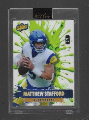 2026 Wild Card Splat- #SLSCBa2-MS Matthew Stafford #2/4 Rams