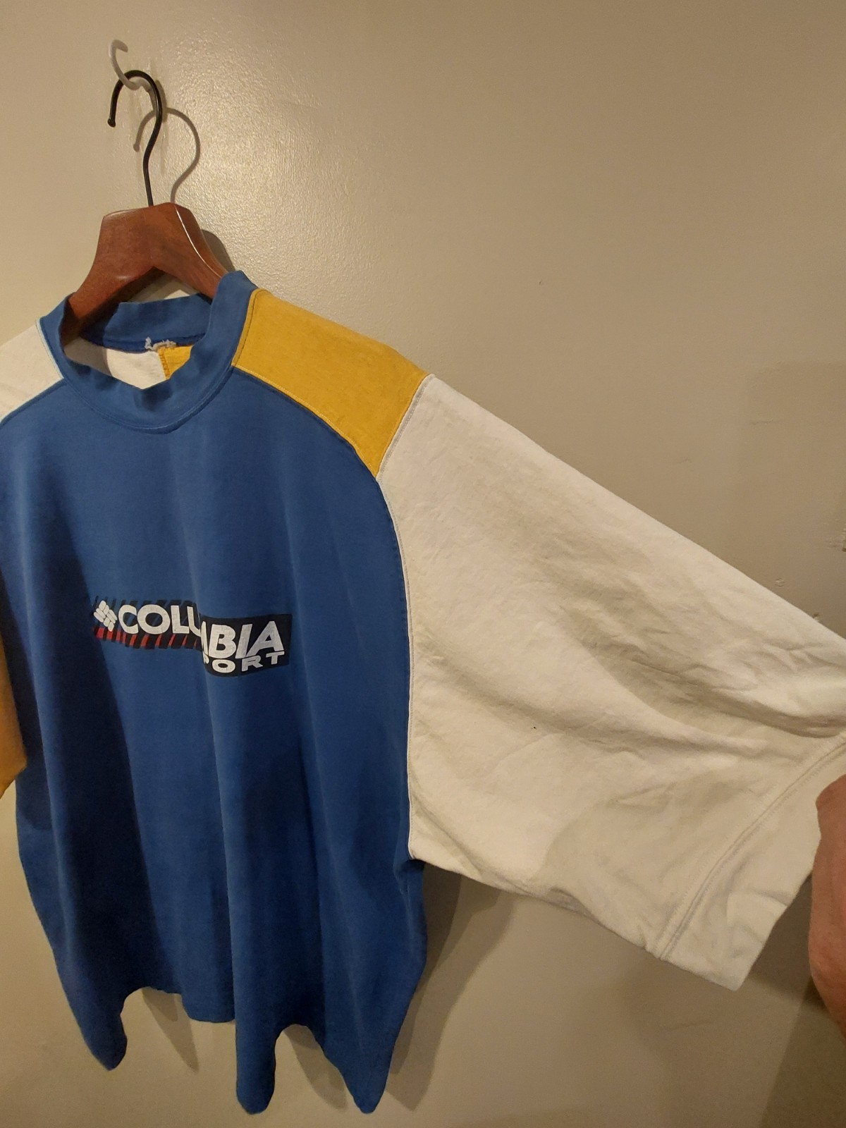 Vintage Columbia Sport 90s Field Crew Short Sleeve Shirt - Men’s XXL - VTG Rare image 3