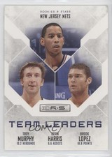 2010 Rookies & Stars Team Leaders Brook Lopez Devin Harris Troy Murphy #18 1s8
