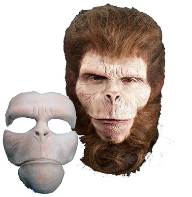 Chimp Face Foam Latex Prosthetic Theater Appliance - Photo 1/4
