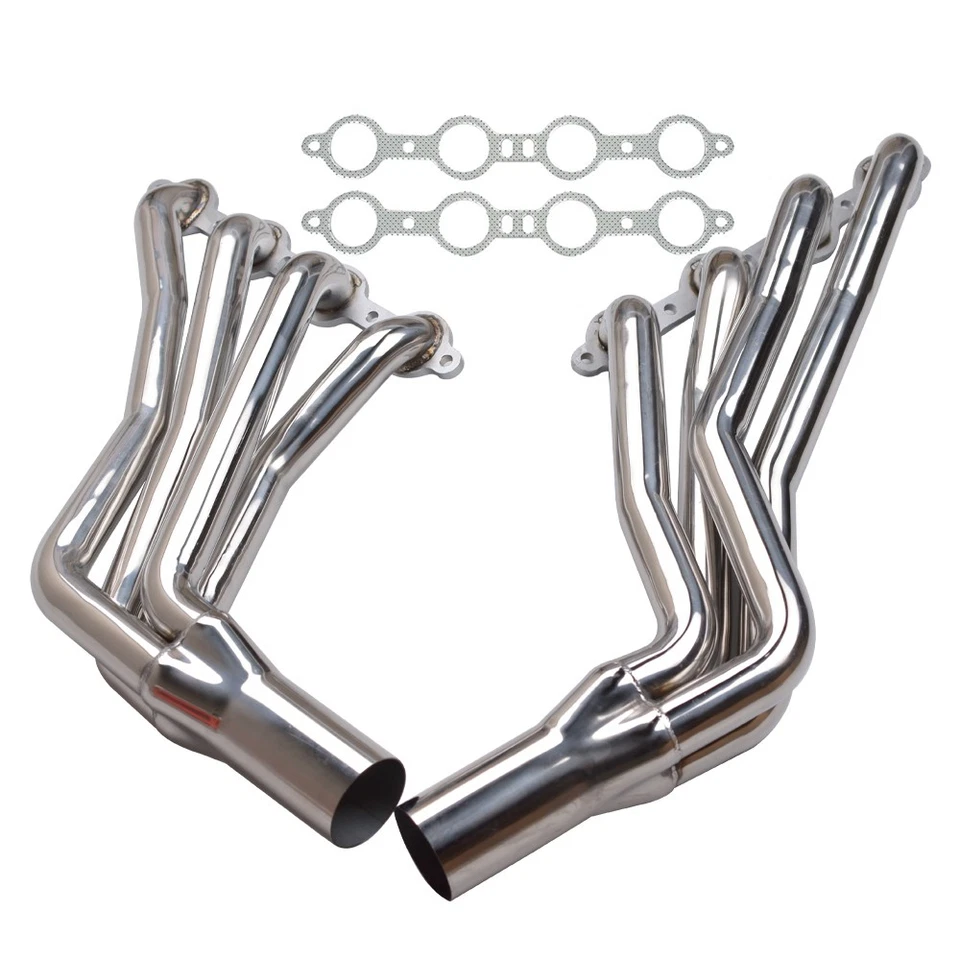Long Tube Headers 1-3/4" 304SS for LS Swap Chevy/GMC 60-98 2WD & Chevelle - Image 3 of 4