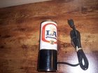 Vintage Anheuser-Busch LA BEER Lighted Bar Sign & Liquor Store Advertisement