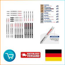Stichs&auml;gebl&auml;tter Set 25-teilig T-Schaft HSS BIM HCS f&uuml;r Holz Metall Kunststoff