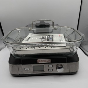 Cuisinart STM-1000 CookFresh Digital Glass Steamer - Tested & Working