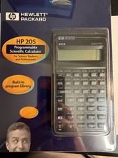Calcolatrice scientifica Hewlett Packard HP-20S nuova
