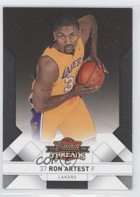 2009-10 Panini Threads Metta World Peace Ron Artest #56 0a1