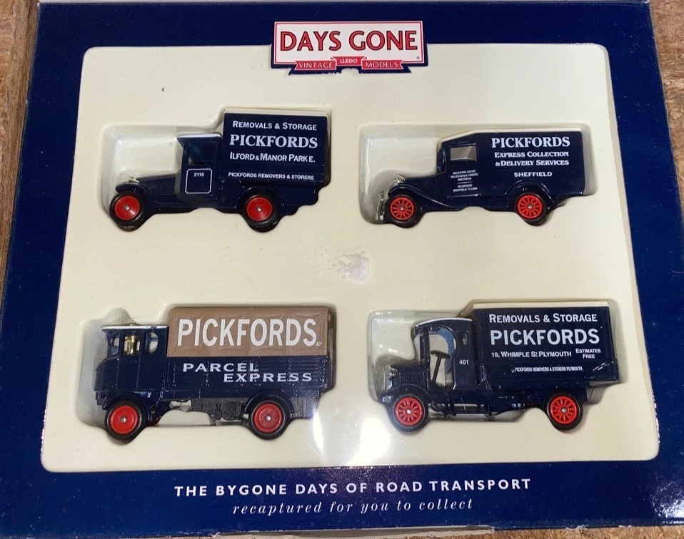 Days Gone Vintage LLedo Models Pickfords Collection Box Diecast Models PI 1004 - Image 4 of 4