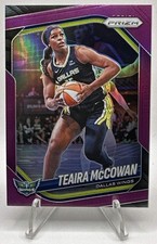 2025 Panini WNBA Prizm Teaira McCowan #48 Purple 49/149 Wings