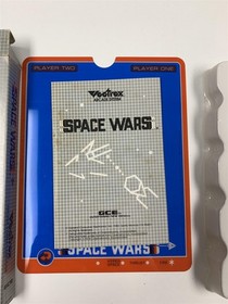 Space Wars Vectrex GCE 1982 - 100% COMPLETE CIB - Box Manual Overlay Tray