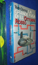 LIBRO🌎  tom clancy la grande fuga dell'ottobre rosso 1986 🌎
