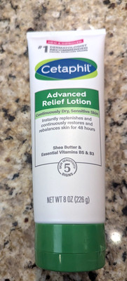 Cetaphil Advanced Radiance Body Lotion with Shea Butter Unscented 8 oz 