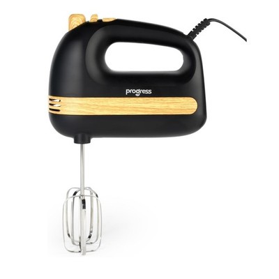 Progress Skara Elektrischer Handmixer 400W 5 Geschwindigkeiten Turbo Schneebesen Beat Backen Mixer