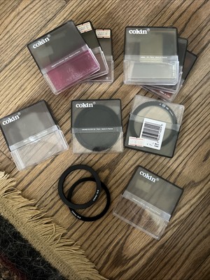 Cokin Chromofilter SA Lot - 9 Filters + Extra Case