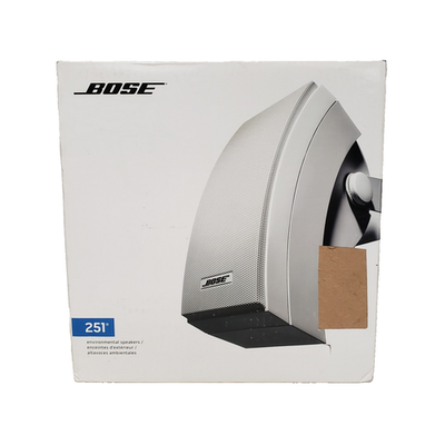 スピーカー・ウーファー BOSE 251 Environmental Speaker NEW!!! BOSE 251 Environmental Speakers Pair (White) Outdoor