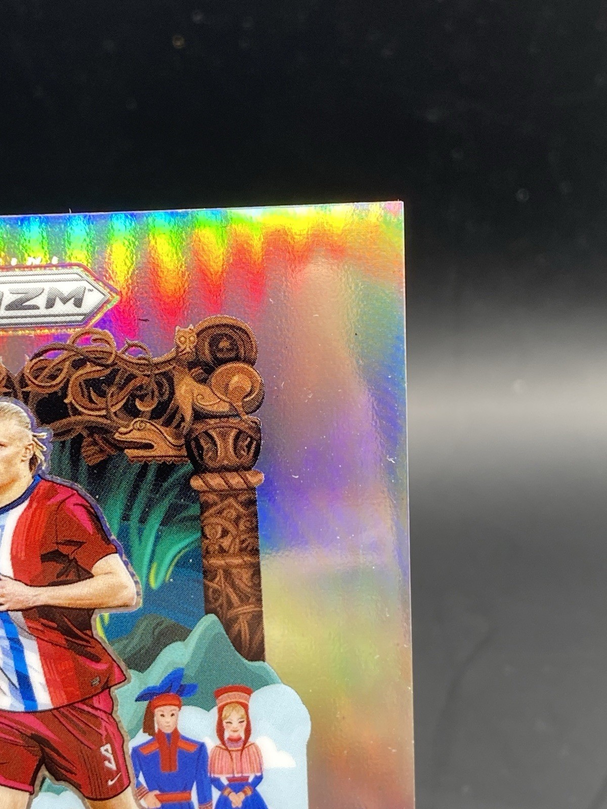 Panini Prizm FIFA World Cup 2026 Erling Haaland Norway #19 National Landmarks view 4