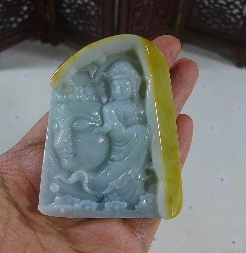 中国翡翠吊坠| eBay