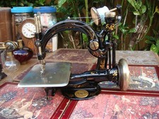 Old Vintage Antique Sewing Machine  Wilcox Willcox & Gibbs For Restoration