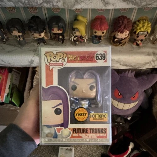 Funko Pop Animation Dragon Ball Z Future Trunks #639 Chase Hot Topic Exclusive