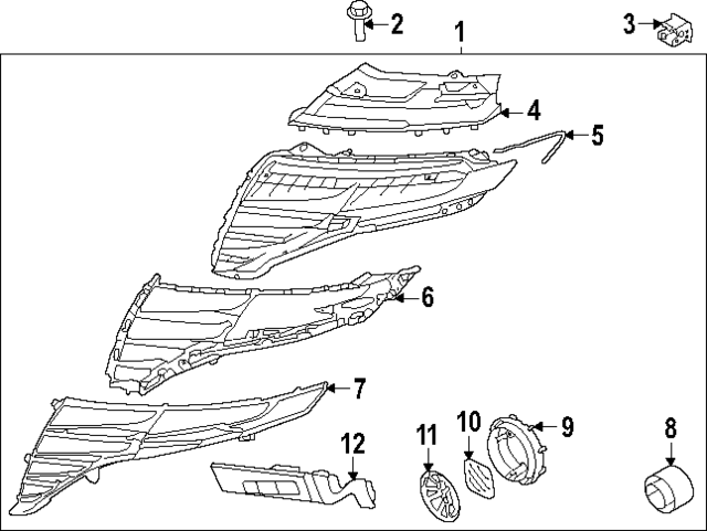 92207N9720 - LAMP ASSY-DAY RUNNING LIGHT LH - Hyundai for sale