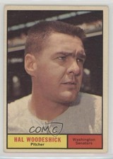 1961 Topps Hal Woodeshick #397 5x8