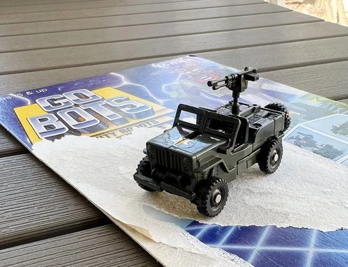 Vintage 1984 Tonka GoBots Geeper-Creeper Complete with Weapon & Card Back