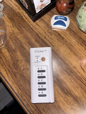 I Clicker Remote iClicker + Plus Student Response Remote Control Model RLR15 | eBay