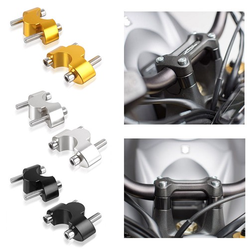 Aluminum Handlebars Raisers Up 20mm For Suzuki GSXS 1000 F GT S1000 2015-2023 - Picture 3 of 26