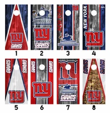 New York Giants Cornhole Wrap Skin Decal Vinyl Sticker MANY DESIGNS SK24