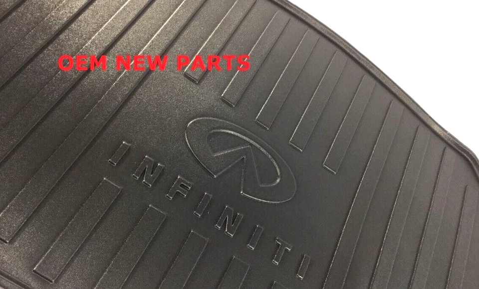 2014-2016 Infiniti Q70 Hybrid Trunk Mat All Weather Rubber 999C3QX001 OEM Foto 2 de 3