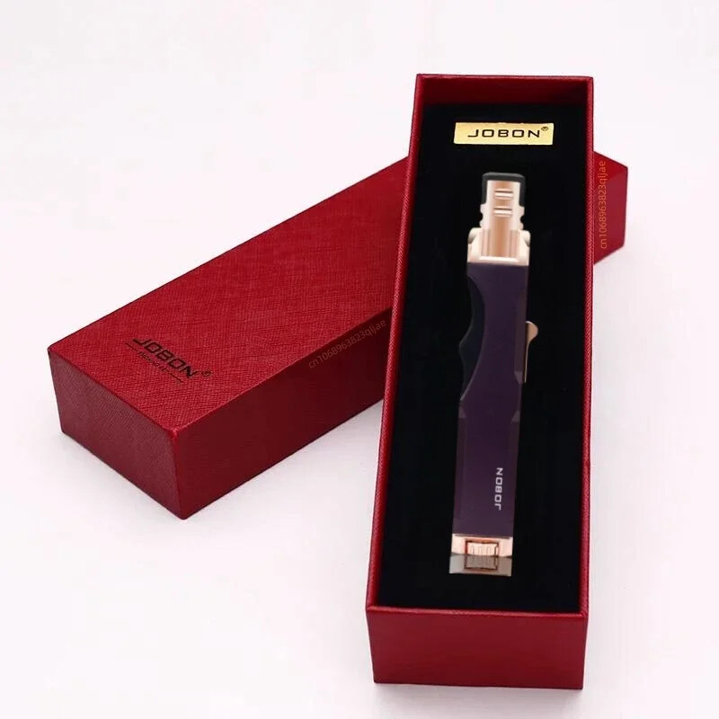 Butane Lighter Windproof Direct Lighter Outdoor Camping Tool Ignition Tool