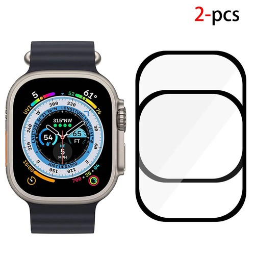 Protector Film For Apple Watch Ultra 2 49mm 9 8 7 45mm 41mm HD Screen Glass Shel - Zdjęcie 15 z 43