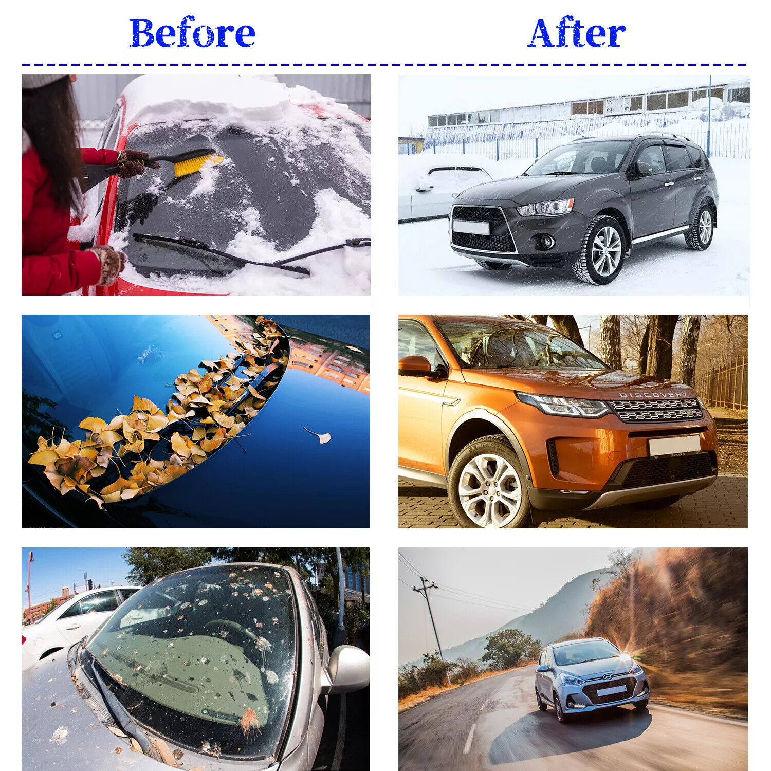 Car Thick Windshield Cover Protector Winter Snow Ice Rain Frost Guard Sun Shade