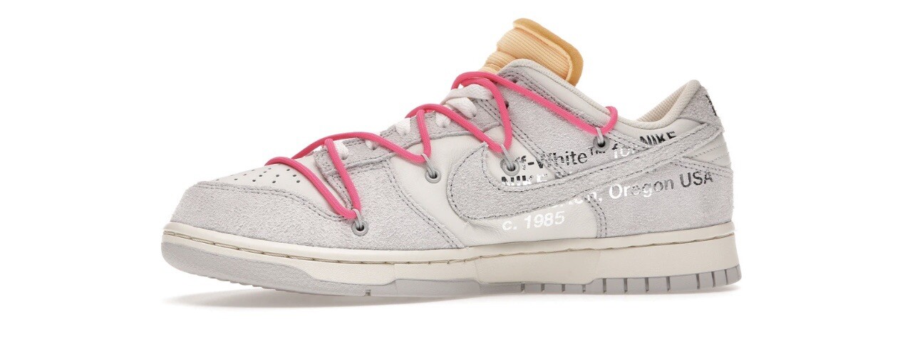 OFF WHITE X NIKE Taglia 11 5 Nike Dunk Low x Off White Lotto 17 di 50 2021