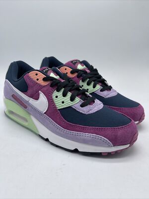 Nike Air Max 90 NRG Light Bordeaux Armory Navy DM0035-500 Men s Size 10