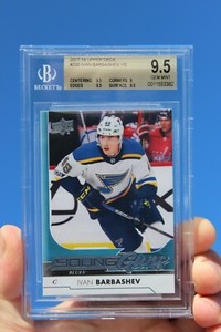 2017-18 Ivan Barbashev UD YG Young Guns #230 BGS 9.5 Gem Mint Rookie RC