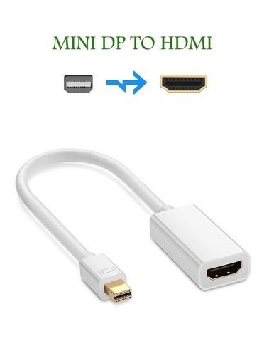 ICZI Mini DisplayPort To HDMI Adapter, Gold Plated Mini DP To