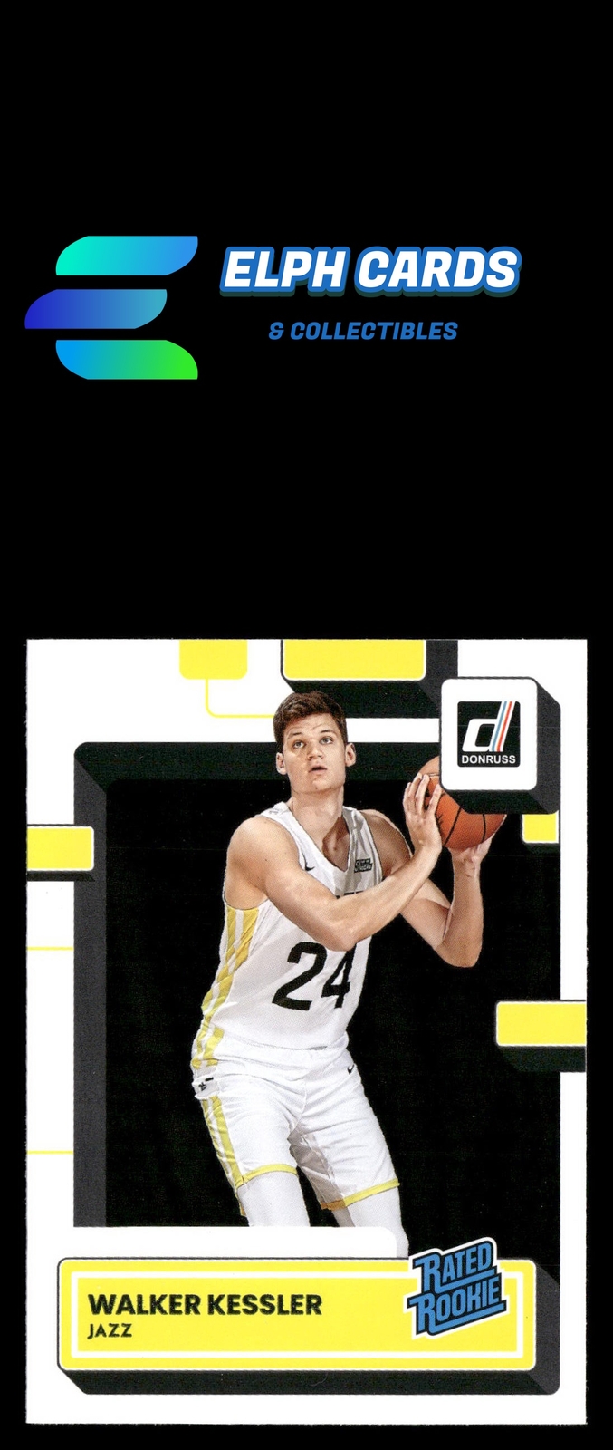 2022-23 Donruss Basketball #222 Walker Kessler Silver Press Proof