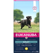 Comida seca para perros adultos Eukanuba raza grande pollo - 12 kg