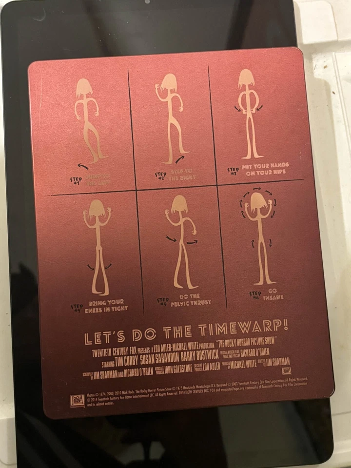 The Rocky Horror Picture Show Blu-ray Steelbook  **OUT OF PRINT** RARE - Image 2 of 4