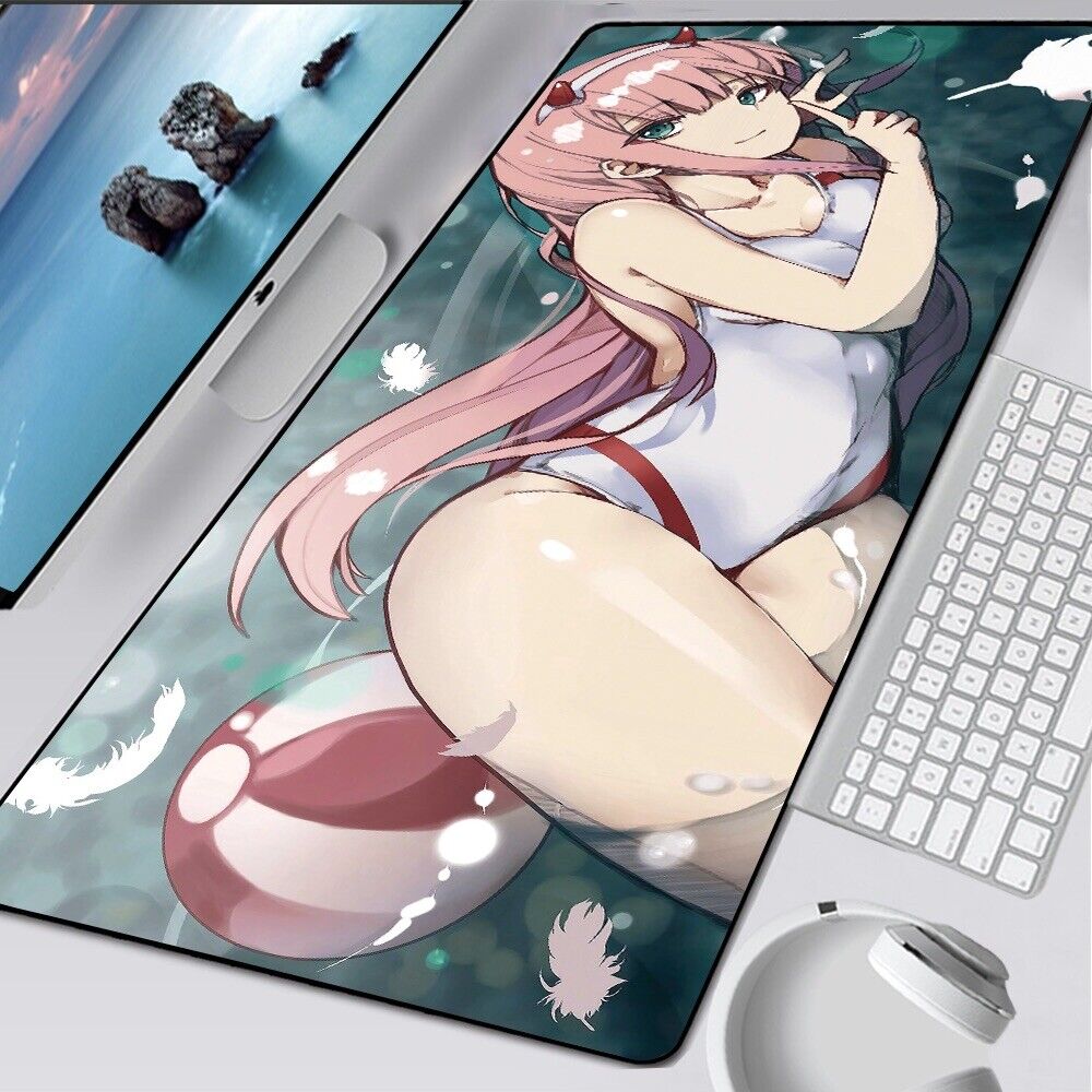 Verbinding chef Kan niet lezen of schrijven 70x30CM Style 3 Darling in the FranXX Sexy Gaming Keyboard Computer Mouse  Pad | eBay