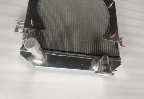 Aluminum Radiator &Fan Fit Jaguar MK1/MK2 MK I/II S-Type Saloon M/T 1955-1967 - Picture 4 of 7