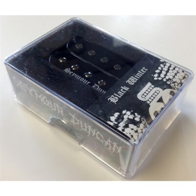 NEW Genuine Seymour Duncan Black Winter Trembucker Bridge Pickup - BLACK