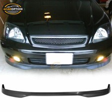 Fits 99-00 Honda Civic Type R Style Front Bumper Lip Spoiler Splitter Pp Fits 99-00 Honda Civic Type R Style Front Bumper Lip Spoiler Splitter Pp