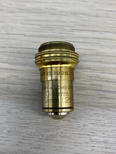 Bausch And Lomb Oil 1mm 1.9mm 1.25 97x Microscope Objective With Case