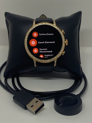 Fossil Gen 4 Authentic Digital Dial Smart Watch Custom Band FTW6011 QT476